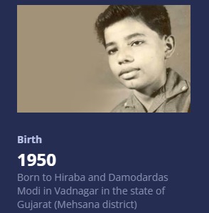Journey of Shri Narendra Modi 1