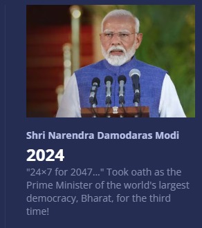 Journey of Shri Narendra Modi 30